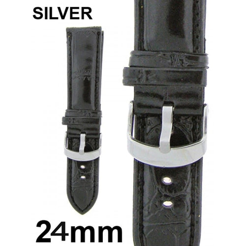 Genuine Leather Watch Band – 24mm