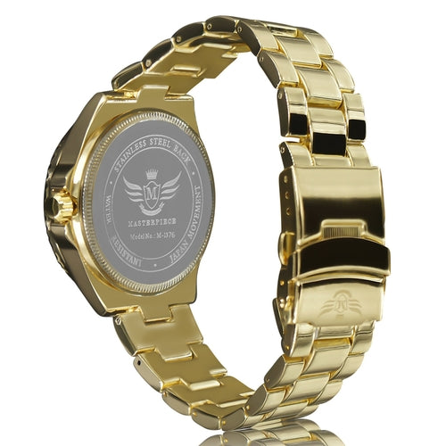 👉 COMPULSION Gold Watch for Men